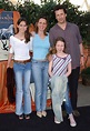 Charles Shaughnessy, his wife Susan Fallender and their children ...