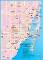Map of Miami Florida - TravelsMaps.Com