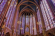 The Sainte-Chapelle, a beautiful chapel we visited in our recent trip ...
