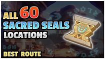 All 60 Sacred Seal Locations (Detailed Guide) [Genshin Impact] - YouTube
