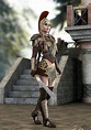 female gladiator | Warrior woman, Gladiator costumes, Warrior girl