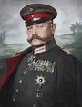 Generalfeldmarschall of the Imperial German Army, Paul von Hindenburg ...