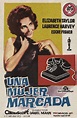 UNA MUJER MARCADA - 1960 Elizabeth Taylor, Movie Posters Vintage ...