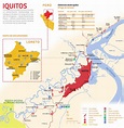Mapa turístico de Iquitos - Galería de mapas