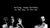 Placebo - Happy birthday in the sky (lyrics) - YouTube