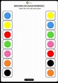 Colours Worksheet For Kindergarten Pdf