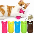 Cat Catnip Toy Pets Kitten Chew Toys Funny Interactive Plush ...
