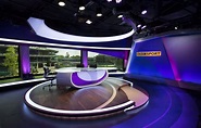 BBC Wimbledon TV Studio Set Design Gallery