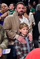 Ben Affleck and son Samuel, 10, show off matching cleft chins at a ...