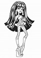 93 Disegni delle Monster High da Colorare | PianetaBambini.it