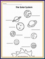 Free Solar System Worksheets for Kids - Adanna Dill