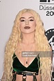 Ava Max attends the red carpet during the MTV Europe Music Awards... News Photo - Getty Images