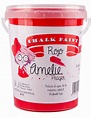 1 Litro Pintura Tiza Chalk Paint 51 Rojo Amelie Prager