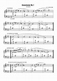 Erik Satie Gnossienne No 1 Original Version Free Music Sheet ...