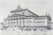 Schauspielhaus Berlin, 1821, Karl Friedrich Schinkel, architect | It is ...