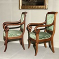 Good Pair Of French Empire Style Armchairs - Antiques Atlas | French ...