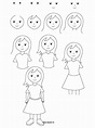 how to draw a girl | drawing girl | Art drawings for kids, Fairy ...