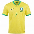 Nike Brazil Lucas Paqueta Home Jersey 22/23 (Dynamic Yellow/Paramount ...