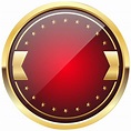 Red and Gold Badge Template PNG Clip Art Image | Gallery Yopriceville ...