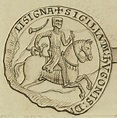 Hugues X de Lusignan - deuxième - sceau avers | SIGILLA