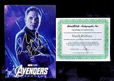 Mark Ruffalo Hulk Avengers Endgame Autógrafo En Foto De 5x7 | Meses sin ...
