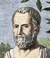 Theophrastus, Ancient Greek philosopher - Stock Image H420/0234 ...