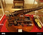 Ironclad Helgoland gun, pic2 Stock Photo - Alamy