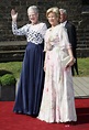 La Reina Margarita de Dinamarca y la Reina Ana María de Grecia - Boda de la Princesa Natalia de ...
