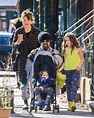 Peter Dinklage and wife Erica with their kids in NYC 1/13 # ...