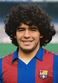 DIEGO MARADONA Barcelona Portrait Poster | prints4u posters