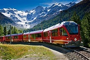 Bernina Express, el tren panorámico de los Alpes suizos - Viajando Contigo