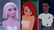 Estos artistas digitales reinterpretan a las princesas Disney en clave ...