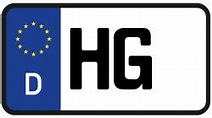 KFZ Kennzeichen HG - Hochtaunuskreis