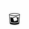 Rocks Glass Icon - Free PNG & SVG 91914 - Noun Project