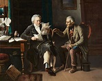 Benjamin Vautier, Beim Notar, Auktion 1064 Gemälde 15. - 19. Jh., Lot ...