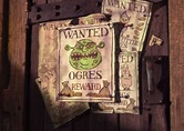 Shrek Wanted Poster