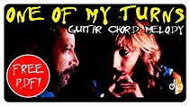 One of my Turns (Pink Floyd) - Guitar Chord Melody - YouTube