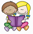 Kids Reading Books Clip Art - Cliparts.co