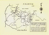 Turoliense: Mapa de la primera invasión a España del Maquis. Octubre de ...