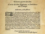 Las Cartas presentes en Don Quijote de Cervantes. Analisis de las Cartas