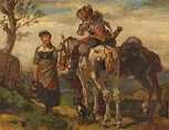 Der Satteltrunk by Wilhelm von Diez - Artvee