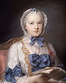 Marie Josèphe of Saxony, Dauphine of France. Maurice Quentin de La Tour ...