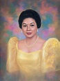 Portrait of First Lady Evangelina Macaraeg Macapagal - Lulu Coching ...