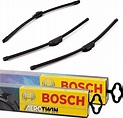 Bosch Scheibenwischer 2 Vorne+ 1 Hinten AeroTwin B-Aero-A863S-A282H-1 ...