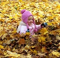 Kleiner Frühling im Herbst Foto & Bild | kinder, kinder ab 2, menschen ...