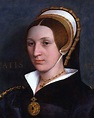Elizabeth Seymour wearing a French hood. Hans Holbein the Younger, c ...