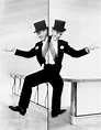 Fred Astaire Dancing Along Mirror by Bettmann