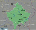 Map of Kosovo (Overview Map) : Worldofmaps.net - online Maps and Travel ...