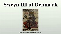Sweyn III of Denmark - YouTube