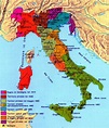Cartina Dell\’italia 1815 | Tomveelers
